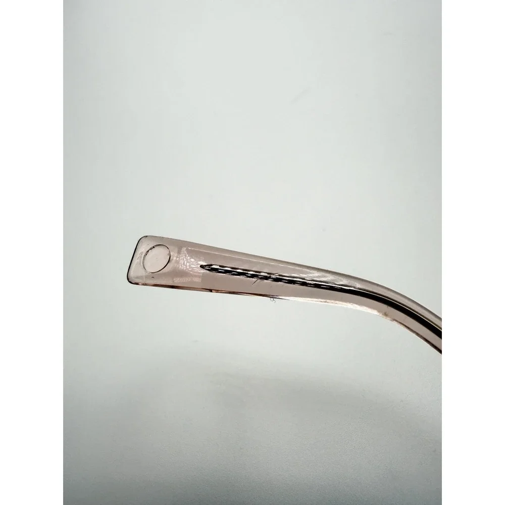 Warby Parker Hallie 600 Cat Eye PINK Transparent Eyeglasses Frame Only 51-18-145